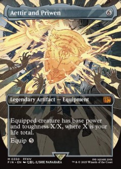 Aettir and Priwen Final Fantasy Alternate Art